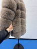 Plus Size Faux Fur Coat Women's Winter Fashion Coat Elegant Long Sleeve Office Wear (S-XXXL, Dusty Rose/Custom) - Eco-Friendly Luxe Outerwear_ecoleips.com