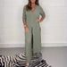 Women's Clothing Spot New Women's Slit Long Tops And Trousers Sets_ecoleips.com