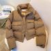 Winter Down Jacket Women, Short Korean Style, Thickened Coat, High-End Casual Cotton Padded Jacket, Loose Fit For Petite_ecoleips.com