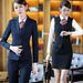 Women's Professional Suit Set - Elegant Office Blazer Vest With Pants/Skirt - Business Formal Wear For Interviews & Work_ecoleips.com