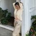 Sexy Spice Girl blouse slim horn long sleeve pleated blouse woman French_ecoleips.com