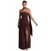 Women's Clothing Top Dress Temperament Age Reducing Sexy Off Shoulder Dress_ecoleips.com