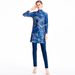 Women's Clothing Digital printing slim fit Muslim girls swimsuit women sports sun protection three piece sports suit_ecoleips.com