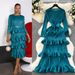 Women's Clothing High End Banquet Dress High End Luxury Niche Ruffle Cake Skirt Heavy Pleated Slim Long Dress_ecoleips.com