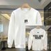 FW25 Matching Couple Cotton Crew Neck Sweatshirt - His & Hers_ecoleips.com