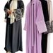 Embroidered Abaya Cardigan Robe Muslim Arabic Clothing Dress_ecoleips.com