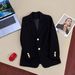 Women's Clothing Salt Line Suit Jacket For Women Spring And Autumn New Style Casual Slim Temperament All Match High End Suit Trend_ecoleips.com