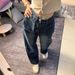 Women's Clothing Summer Design Niche Straight Pants High Waist Loose Slim Wide Leg Pants_ecoleips.com