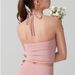 Cross-border Halter Neck Beauty-back Yoga Camisole With Fixed Integrated Cups For Women, Summer Slim-fit European And_ecoleips.com