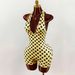 Women's Polka Dot Print Halter Neck Jumpsuit - Stretchy Backless Romper For Summer_ecoleips.com
