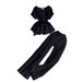 Women's Clothing retro fashion round neck short sleeved tie waist top two piece suit women's casual loose high waist wide leg trousers_ecoleips.com