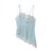 Cross-Border European And American Women's Summer New Fashion Sexy Lace Decorated Camisole Top_ecoleips.com