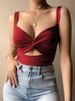 Sexy Women Sleeveless Short Crop Tops Ladies Vest Casual Tank Top Women's Tube Top Female Black White_ecoleips.com