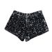 2022 New Spring Sequin Zipper Ultra-Short Pants Slim Fit Suede Embroidered Beaded Casual Shorts For Women_ecoleips.com
