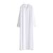 Women's Oversized Cotton Beach Cover Up Dress - Long Sleeve Button Down Shirt Dress, Lightweight Summer Tunic, Swimwear Cover Up_ecoleips.com