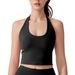 Cross-border Halter Neck Beauty-back Yoga Camisole With Fixed Integrated Cups For Women, Summer Slim-fit European And_ecoleips.com