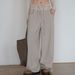 K Hanging Color Blocked New Yoga Pants, Loose And Slimming, Wide Leg Pants, Color Blocked Straight Leg, Floor Length, Casual Pants For Outdoor Wear_ecoleips.com