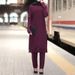 Women's Clothing Two Piece Set Middle Long Skirt_ecoleips.com