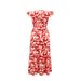 Women's Clothing New Dress Waist Slimming Daily Leisure Temperament Split Button Decoration Long Skirt_ecoleips.com