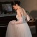 Royal Style Long Wedding Gloves Heavy Beaded Ethereal Lace Fingerless Sleeve White Dress Accessories_ecoleips.com
