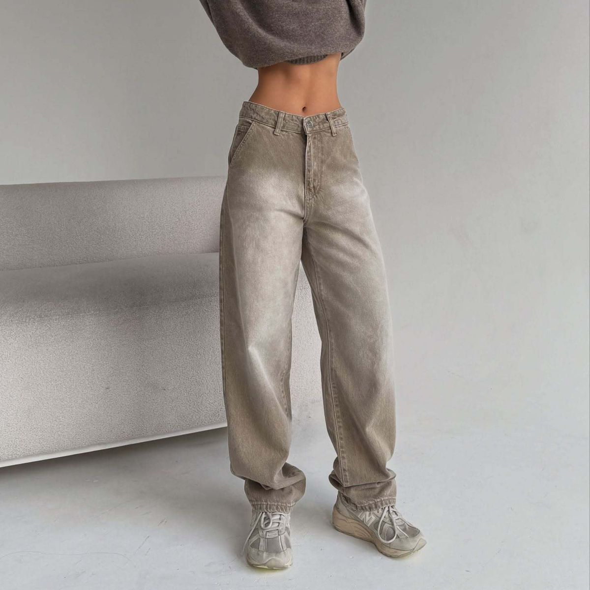 Retro High Waist Wide Leg Jeans Women Loose Straight Casual Long Pants Spring Autumn Fashion Trend Drape Style_ecoleips.com