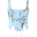 Summer New Women's Clothing In European American Style, French Fashion, Printed Strap Camisole For A Slimming And_ecoleips.com
