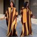 European And American Middle Eastern Socialite Style Fashion Women's Printed Robe Party Evening Long-sleeved Dress 0021_ecoleips.com