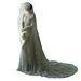 Mermaid Wedding Dress French Retro Lace Strapless Forest Style Small Train Travel Dress New Women's Clothing Party Wear_ecoleips.com