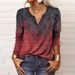 2022 Autumn And Winter New Women's Long Sleeve Printed Ethnic Fashion T-shirt Women_ecoleips.com