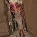 Women's French Style Long Dress Slim Fitting Waist Polka Dot Ruched Skirt Slip Dress_ecoleips.com