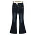 Women's Clothing Spring New Hot Girl V Waist Slim Elastic Mopping Trousers_ecoleips.com