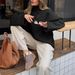 Diyun European And American Casual Woolen Long-Sleeve Coat Sweater Women's Fashion 2025 Autumn Winter_ecoleips.com