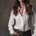 Women's Clothing American Style Lace Shirt Spring Summer New Spliced Thin Blouse Long Sleeve Elegant Top_ecoleips.com