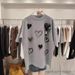 Large Version Short Sleeved T Shirt Women New Design Round Neck Versatile Medium And Long Ins Top_ecoleips.com
