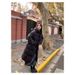 girl 2025 Winter New Long Hooded Over-the-Knee Puff Down Cotton Jacket For Women, Warm Coat_ecoleips.com