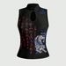 Golden Dragon Print Halter Neck Slim Fit Women's Top Cheongsam Collar Black Yellow Sexy Wholesale Trend 2026 National_ecoleips.com
