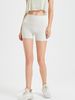 K No Awkward Lines, Sports Shorts, Women's Back Pocket, High Waist, Hip Lifting, Yoga Three Part Pants, Wearing Running And Fitness Pants Outside_ecoleips.com