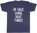 Women's T-Shirts Personalised Any Name Doing Things Funny Mens Unisex T-Shirt Tee_ecoleips.com