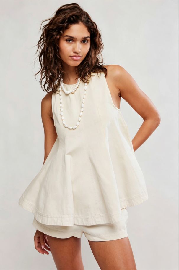 Summer Fashion Casual Loose Sleeveless Denim Shorts Set for Women European And American Style Cross Border 2026_ecoleips.com