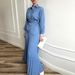 Women’s Clothing Spring New Women's Fashion Temperament Lace up Shirt Pleated Skirt Casual Two piece Suit_ecoleips.com