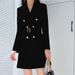Women's Trench Coat With Belt – Double-Breasted Long Sleeve Office Jacket (Slim Fit, 14 Colors, S-XXXL)_ecoleips.com