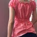 AD523 Cross-border Puff Fresh And Sweet Plaid Shirt 2025 Summer New Design Short Sleeve Top For Petite Women_ecoleips.com