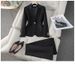 Elegant Pink Blazer Set – Professional Office Suit For Women, Slim Fit & Petite-Friendly_ecoleips.com