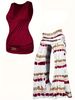 Plus Size Women's Fashion Casual Set_ecoleips.com