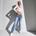 New Women's Slim Fit Jeans Elastic Waistband Hip Lifting Design Direct from Source Factory Cross Border_ecoleips.com