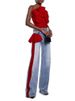 K Women's New Fashion Style Versatile Slim Fit Casual Jeans Pants_ecoleips.com