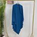 Modest Abaya Dress Large Headscarf Solid Color Plus Size For Women Middle East Dubai Türkiye Style Fashion Accessory For Spring/Autumn & Summer_ecoleips.com