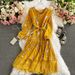 Women's fashion fashion temperament long skirt_ecoleips.com