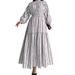 Women's Clothing Muslim New Products Flower Sleeve Long Fashionable And Elegant Dress_ecoleips.com