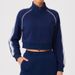 Women's American Style Sports Jacket Long Sleeve Yoga Wear Outdoor Fitness Running Autumn Winter Caijue Short_ecoleips.com